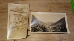 USA : 2 Photos Of GEORGETOWN, Colorado, 1928, Photo Velvetone A Denver ................ AY-17102 - Other & Unclassified