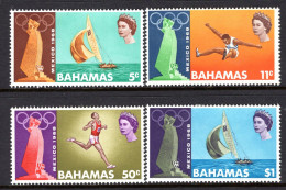 Bahamas 1968 Olympic Games, Mexico Set LHM (SG 319-322) - 1963-1973 Autonomia Interna