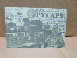 RIO DE JANEIRO (Brésil) Carte Radio Amateur Illustrée - Rio De Janeiro