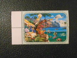 NATIONS-UNIES VIENNE YT118/121 ANIMAUX SUR FOND DE PAYSAGE** - Unused Stamps