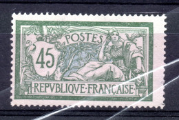 FRANCE / N° 143 45c VERT-BLEU MERSON  NEUF * * - 1900-27 Merson