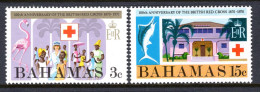 Bahamas 1970 Centenary Of British Red Cross Set LHM (SG 352-353) - 1963-1973 Autonomía Interna