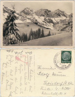 Ansichtskarte Bregenz Walsertal Mit Hütten Im Winter 1939  - Autres & Non Classés