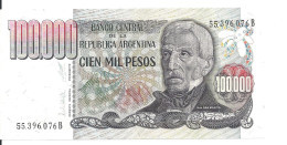 ARGENTINE  100000 PESOS ND1979-83 UNC P 308 - Argentina