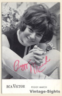 Peggy March - RCA Victor Autogramm / Autograph (Vintage Signed PC ~1960s) - Autres & Non Classés
