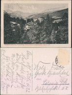 Ansichtskarte Riezlern-Mittelberg Grenzgasthof Walserschanz 1924  - Autres & Non Classés