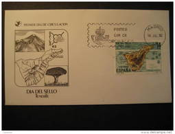 Tenerife Canarias 1982 Teide Volcano Volcan Tree Geology  Spain Cover - Volcans