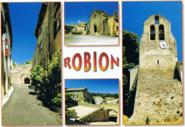 CPM..84..ROBION..VAUCLUSE..MULTIVUES - Robion