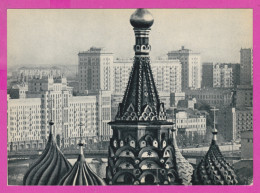 299214 / Russia Moscow Moscou - View Of Zamoskvorechye From The Saint Basil Cathedral 1963 PC USSR Russie Russland  - Kirchen U. Kathedralen