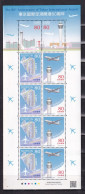 JAPAN-2011-.- SHEET.MNH-THE 80th ANNIVERSARY OF TOKYO INTERNATIONAL AIRPORT - Blocks & Sheetlets
