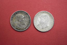 Coins  Bulgaria 1 Lev 1910  + 1913 Ferdinand I KM# 28 /31 Fine - Bulgarie