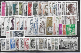 FRANCE - 1957 - VENTE SPECIALE ! ANNEE COMPLETE ** MNH - 52 TIMBRES - COTE = 111 EUR. - 1950-1959