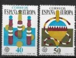Espagne 1989 N° 2620/2621 Neufs Europa Jeux D'enfants - 1989