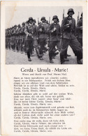  Soldaten - Zweiter Weltkrieg - Liedtext Gerda - Ursula - Marie ! 1941  - Guerra 1939-45