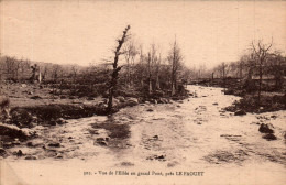 N°118491 -cpa Le Faouet -vue De L'Ellée Au Grand Pont- - Faouët