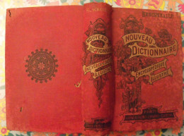 Bescherelle. Nouveau Dictionnaire Encyclopédique Illustré. Garnier, Paris, 1900 - Dictionnaires