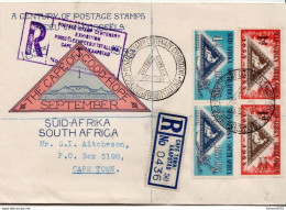 Postal History Cover: South Africa Pairs On R Cover - Storia Postale