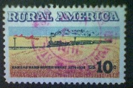 United States, Scott #1506, Used(o), 1974, Rural America, 10¢, Multicolored - Used Stamps