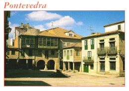 PONTEVEDRA, ARCHITECTURE, CROSS, LA LENA SQUARE, SPAIN - Pontevedra