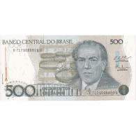 Billet, Brésil, 500 Cruzados, 1987, KM:212c, NEUF - Brésil