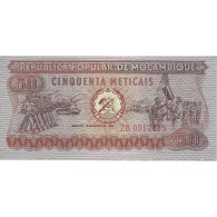 Billet, Mozambique, 50 Meticais, 1980, 1980-06-16, KM:125, NEUF - Mozambico