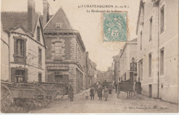 Ille Et Villaine : CHATEAUGIRON : Le   Boulevard De La  Gare - Châteaugiron