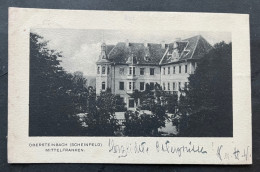 OBERSTEINBACH (SCHEINFELD) MITTELFRANKE./ Gebäude/ Fotokarte 1907 - Bad Windsheim