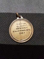 Médaille - Suisse - 1987 Course De Cote Pregny-Chambesy - Sonstige & Ohne Zuordnung