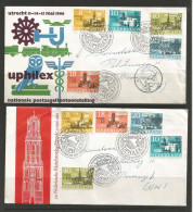 Netherlands > Event Cover: Uphilex  Scott # B397 - B401 Complete ....................(Box 10) - Storia Postale