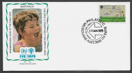 AUSTRALIA FDC COVER - 1979 International Year Of The Child SET FDC (FDC79#07) - Lettres & Documents