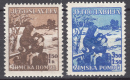 Yugoslavia Kingdom 1935 Mi#320-321 Mint Hinged - Unused Stamps