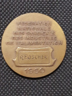 Fédération Nationale Des Syndicats Des Industries De L'Alimentation 1950 - R.Boscher - Diamètre 40mm - Professionals / Firms