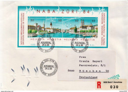 Postal History Cover: Switzerland R Cover With NABA SS - Esposizioni Filateliche