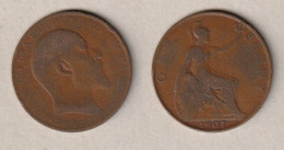 01923) Grossbritannien, 1 Penny 1907, Edward VII - Otros & Sin Clasificación