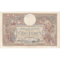 France, 100 Francs, Luc Olivier Merson, 1939-03-30, E.65414, TTB+ - 100 F 1908-1939 ''Luc Olivier Merson''