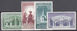 Yugoslavia Kingdom 1941 Mi#433-436 Mint Hinged - Ongebruikt