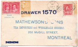 Postal History Cover: Canada Cover From 1916 - Storia Postale