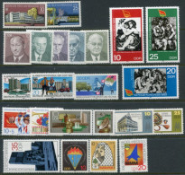 DDR 1982 Twelve Commemoratiove Issues  MNH / ** - Unused Stamps