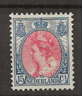 1899 MH/* Netherlands NVPH 65 - Ungebraucht