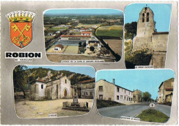 CPM..84..ROBION..VAUCLUSE..MULTIVUES - Robion