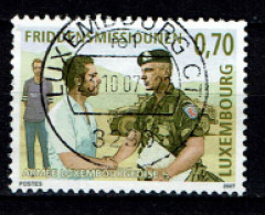 Luxembourg 2007 - YT 1710 - Peace Missions, Vredesmissie Militair, Missions Du Maintien De La Paix De L'Armée Luxembourg - Used Stamps
