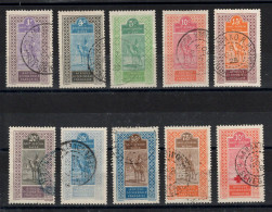 Haut Sénégal Et Niger - Lot De 10 Oblitérés , Cote 19 Euros - Used Stamps