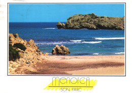 MENORCA, SON PARC, BEACH, ROCKS, SPAIN - Menorca