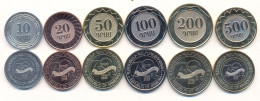 Armenien/Armenie/Armenia 2023, 30 Years Of National Currency, Jubilee Circulation 6 Coins - UNC - Armenien