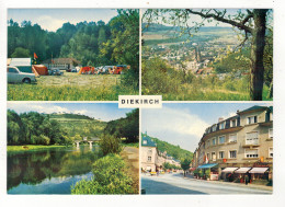 DIEKIRCH - Vue Générale Prise Du Herrenberg - Camping - Esplanade - Le Parc Au Bord De La Sûre. - Diekirch