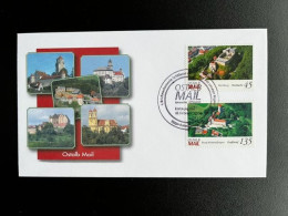 GERMANY 2009 FDC ARCHITECTURE OSTALB PRIVATE MAIL 18-02-2009 DUITSLAND DEUTSCHLAND PRIVATE POST - Privées & Locales