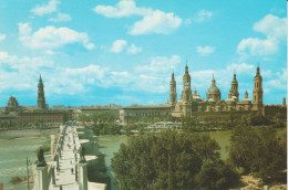 (B191) ZARAGOZA. PUENTE DE PIEDRA SOBRE EL EBRO ... UNUSED - Zaragoza