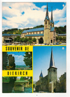 DIEKIRCH - Sûre Pittoresque - Eglise Décanale - Eglise St Laurent (VIe Siècle) - Point De Vue Du Deiwelselter. - Diekirch