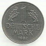 Alemanha - 1 Marco 1982 (F) - 1 Mark