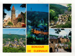 CLERVAUX - Abbaye - Illumination - Camping - Vue Générale - Château. - Clervaux